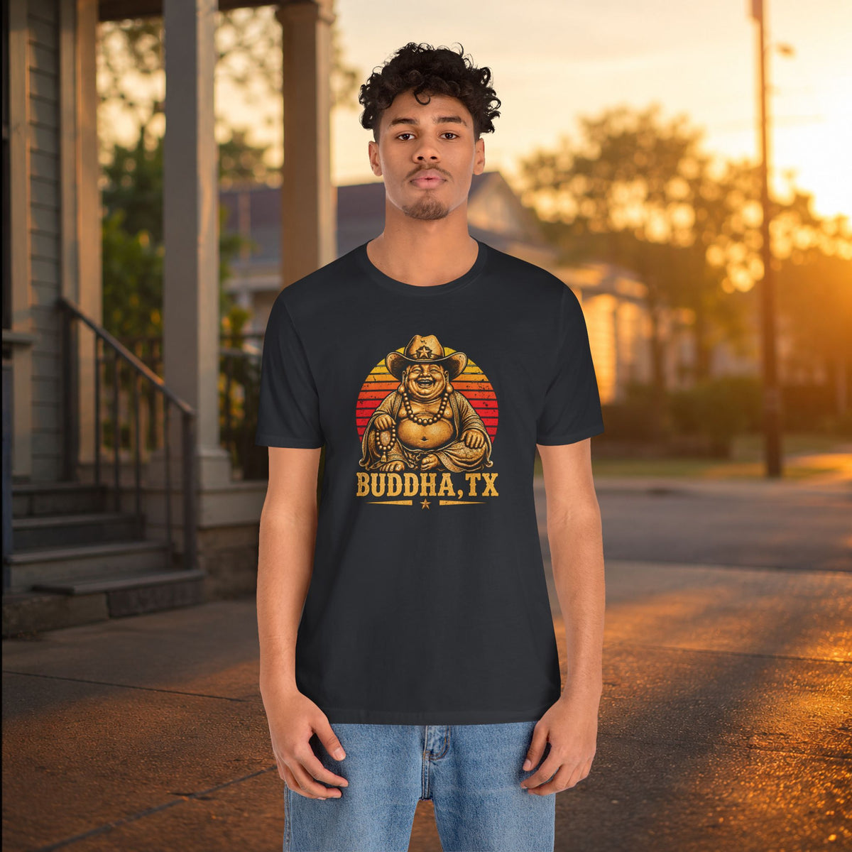 “Buddha, TX” Tee – Clean Edition