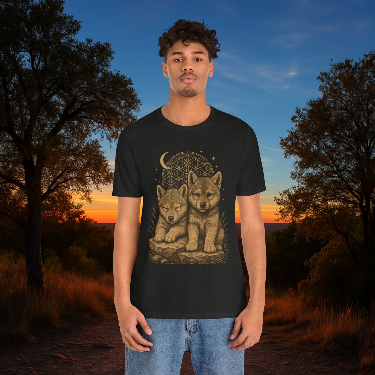 “Wolf Pups Duo” Tee
