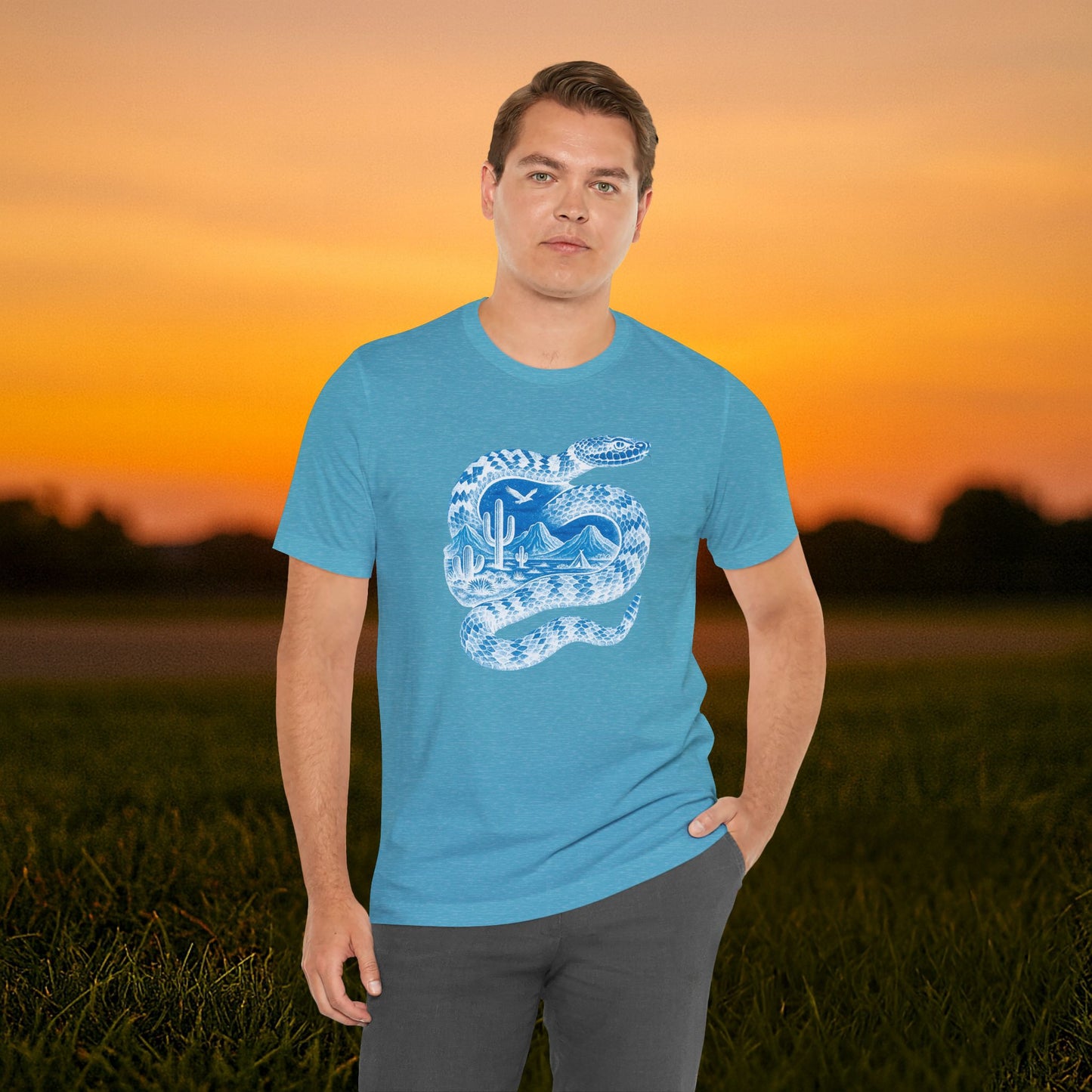 “Desert Rattler Inverted” Tee