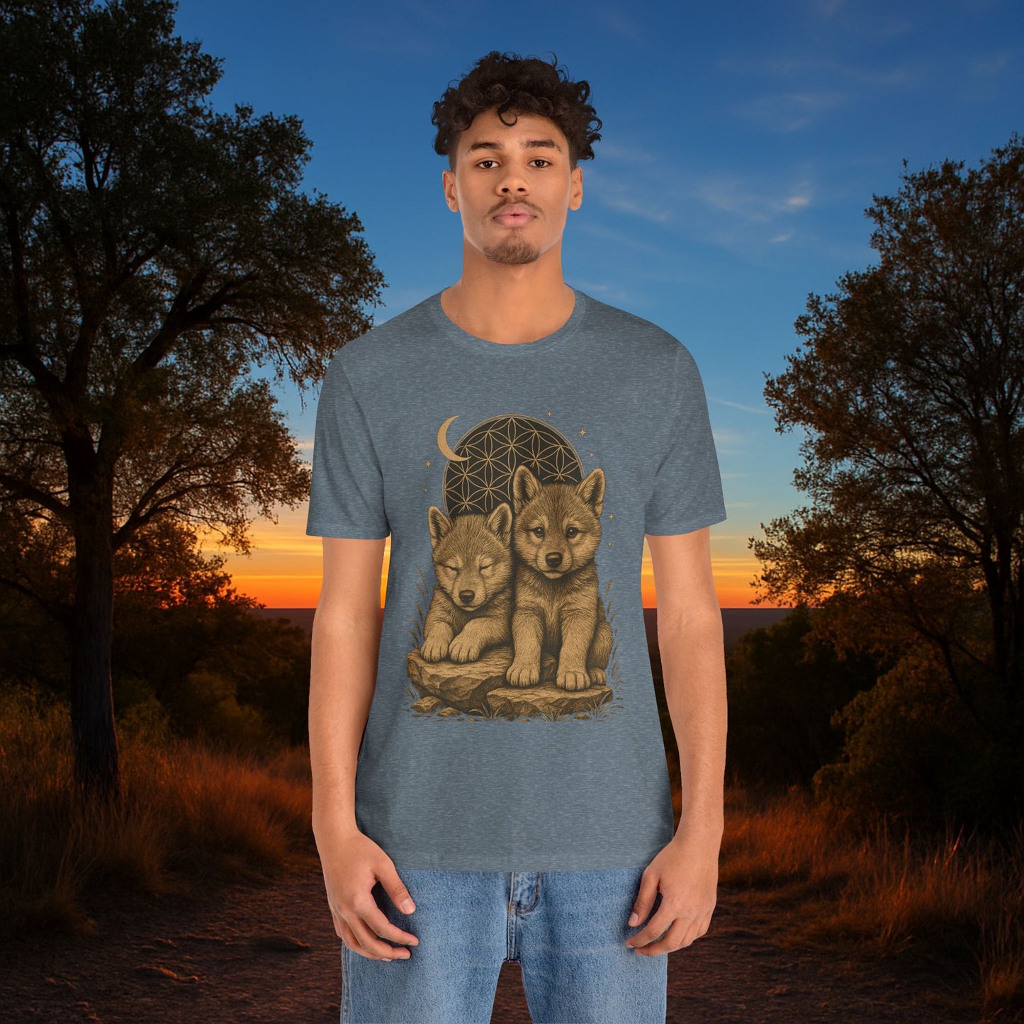 “Wolf Pups Duo” Tee