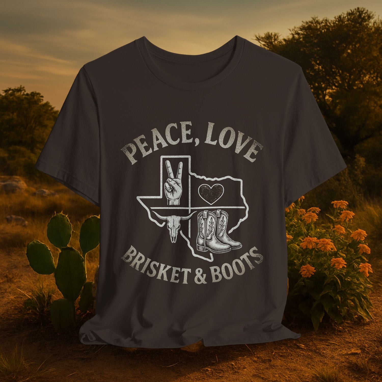 Peace, Love, Brisket & Boots Collection