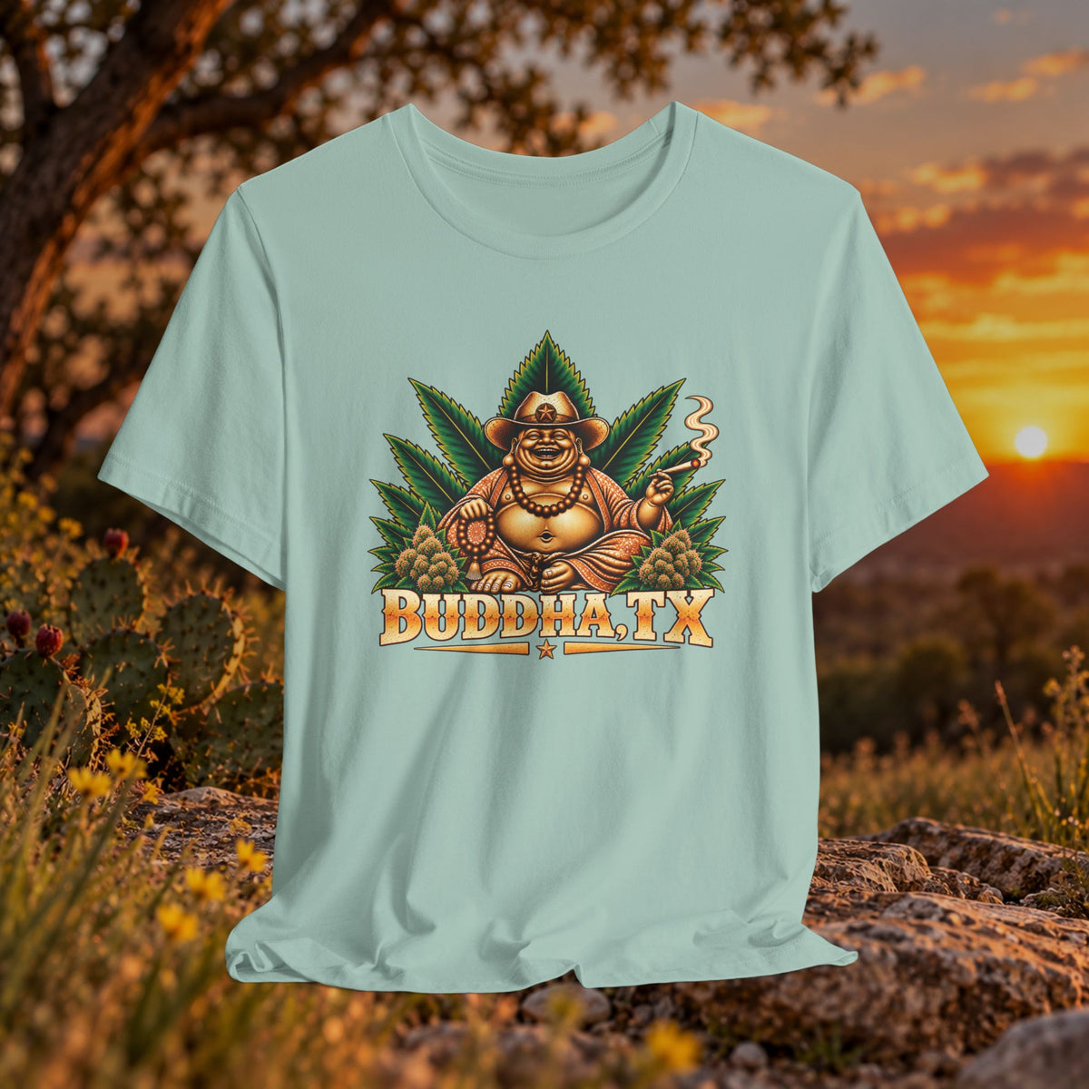 “Buddha, TX” Tee | Holy Smoke Edition