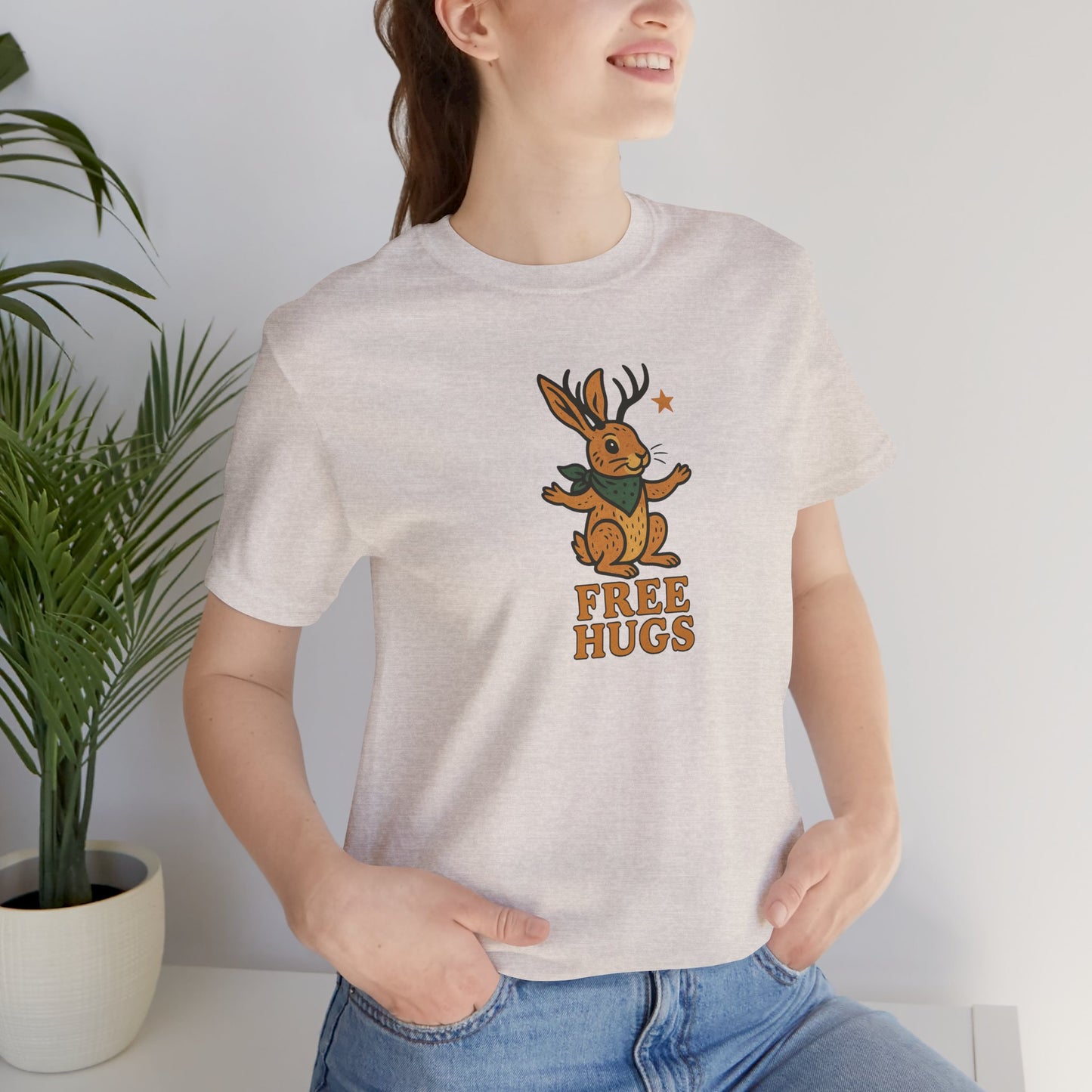 “Free Hugs - Jackalope" Tee