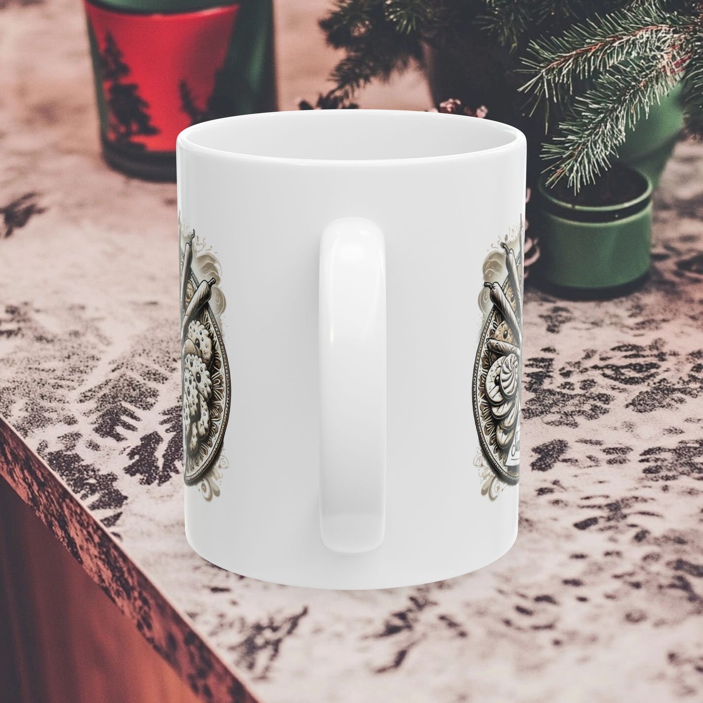 “Thank You, Santa Claus” Ceramic Mug