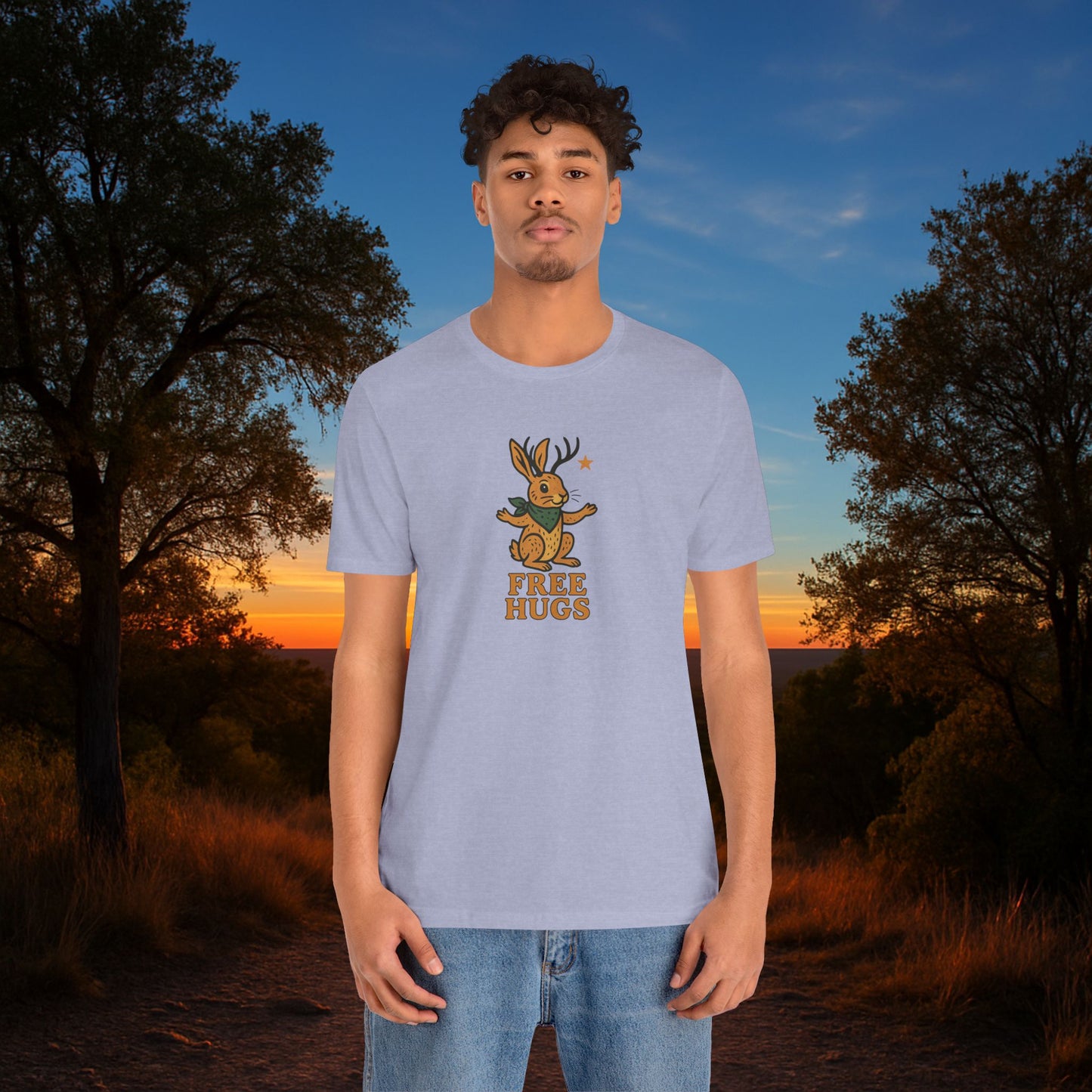 “Free Hugs - Jackalope" Tee