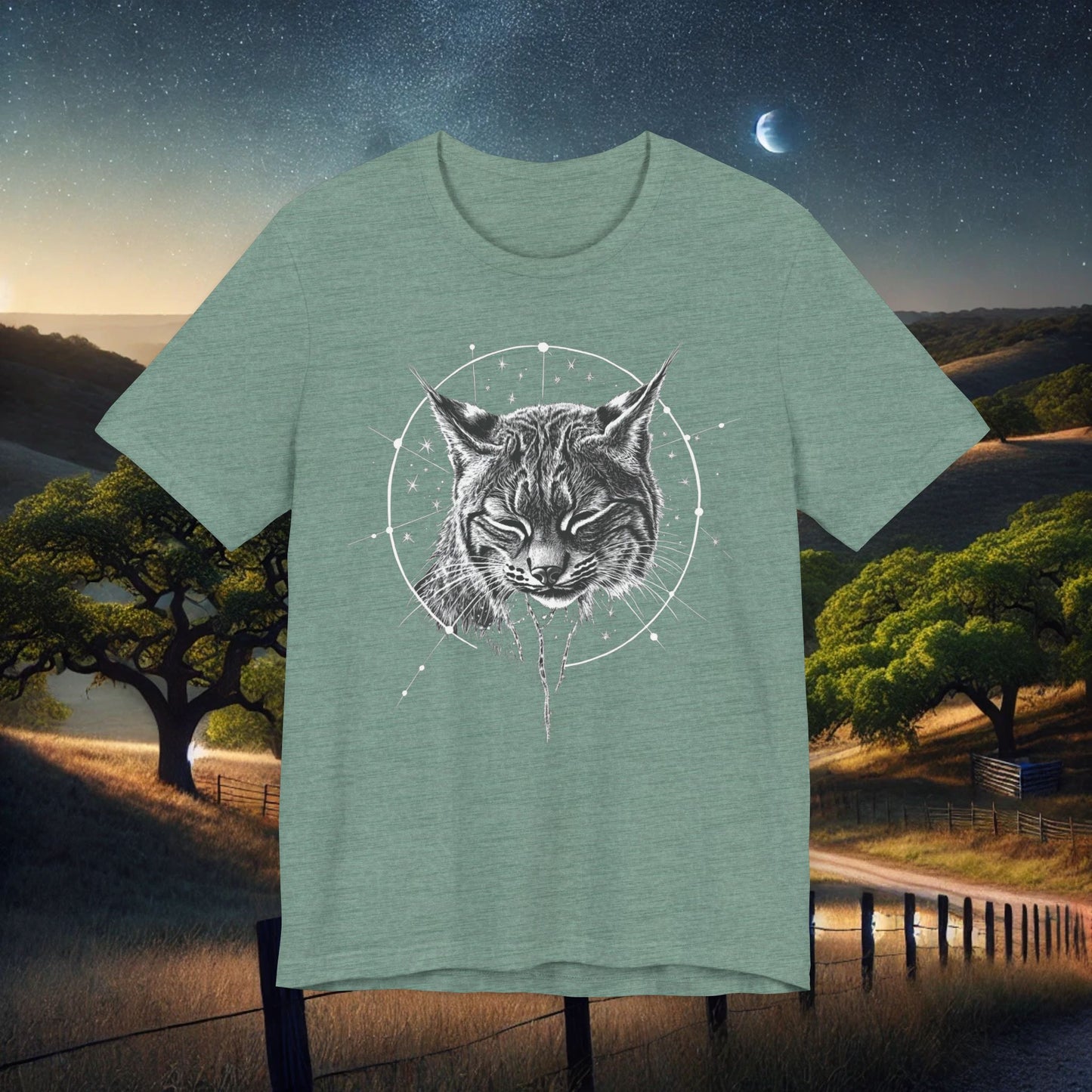 “Celestial Bobcat” Tee