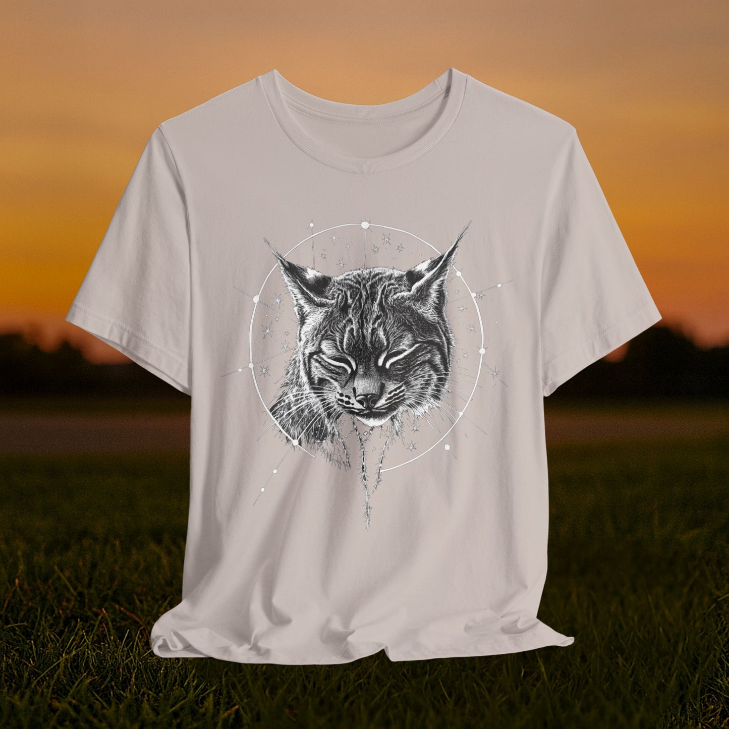“Zen Celestial Bobcat” Tee
