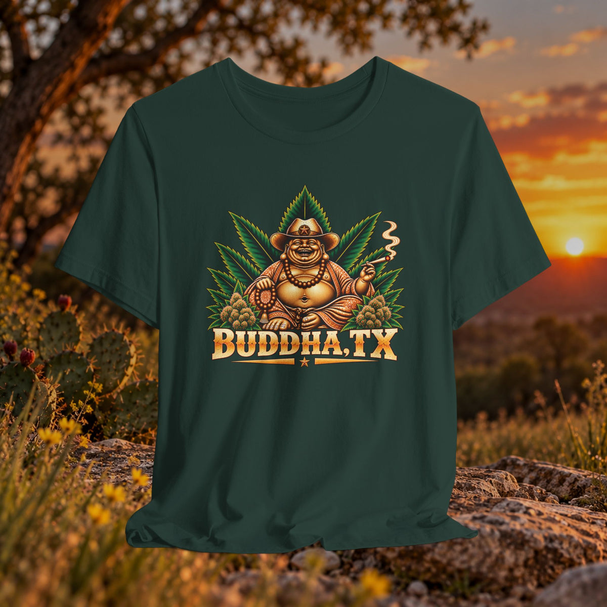 “Buddha, TX” Tee | Holy Smoke Edition