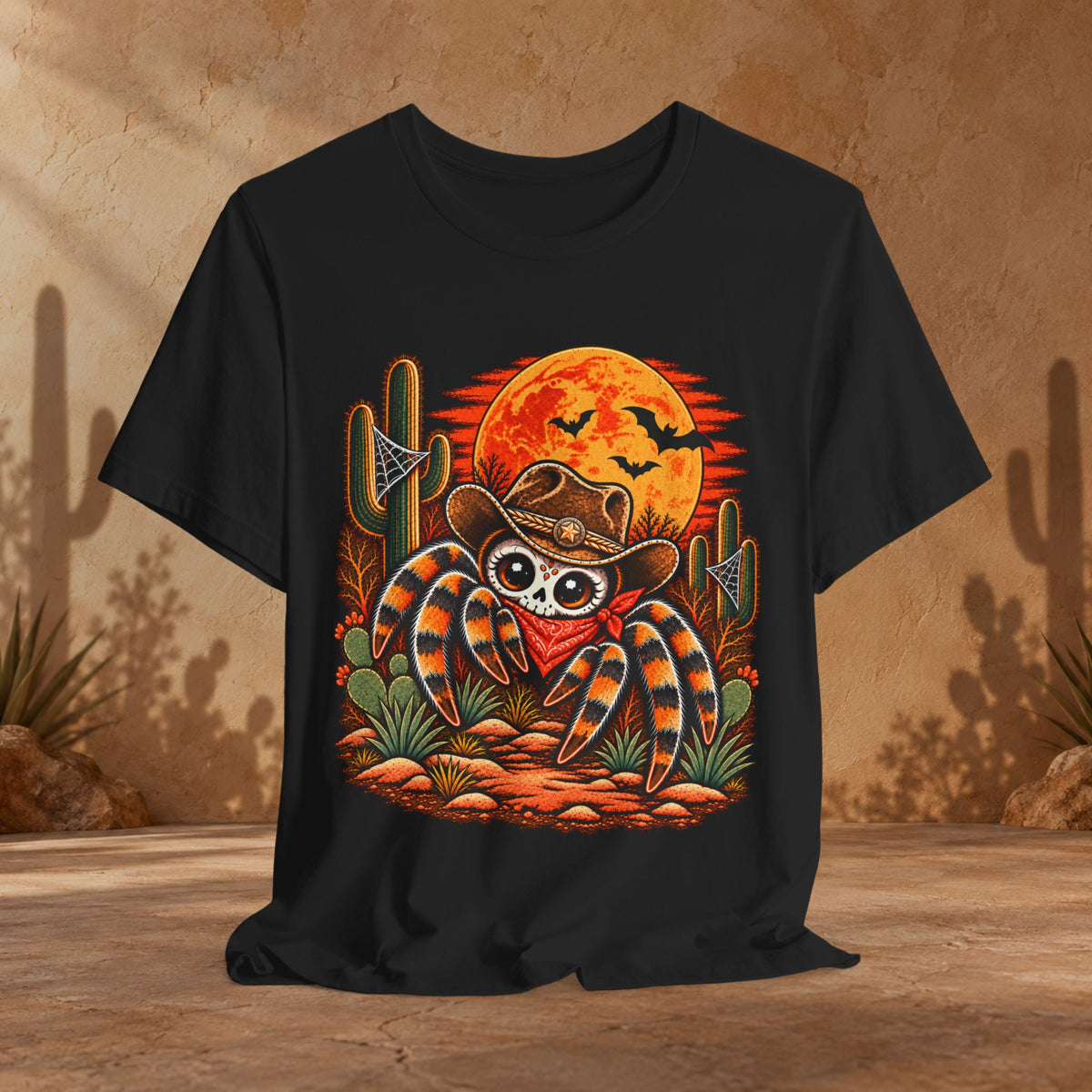“Desert Moon Cowboy Spider” Tee