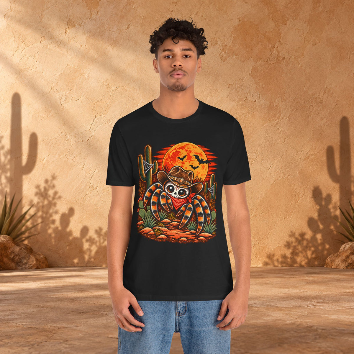 “Desert Moon Cowboy Spider” Tee