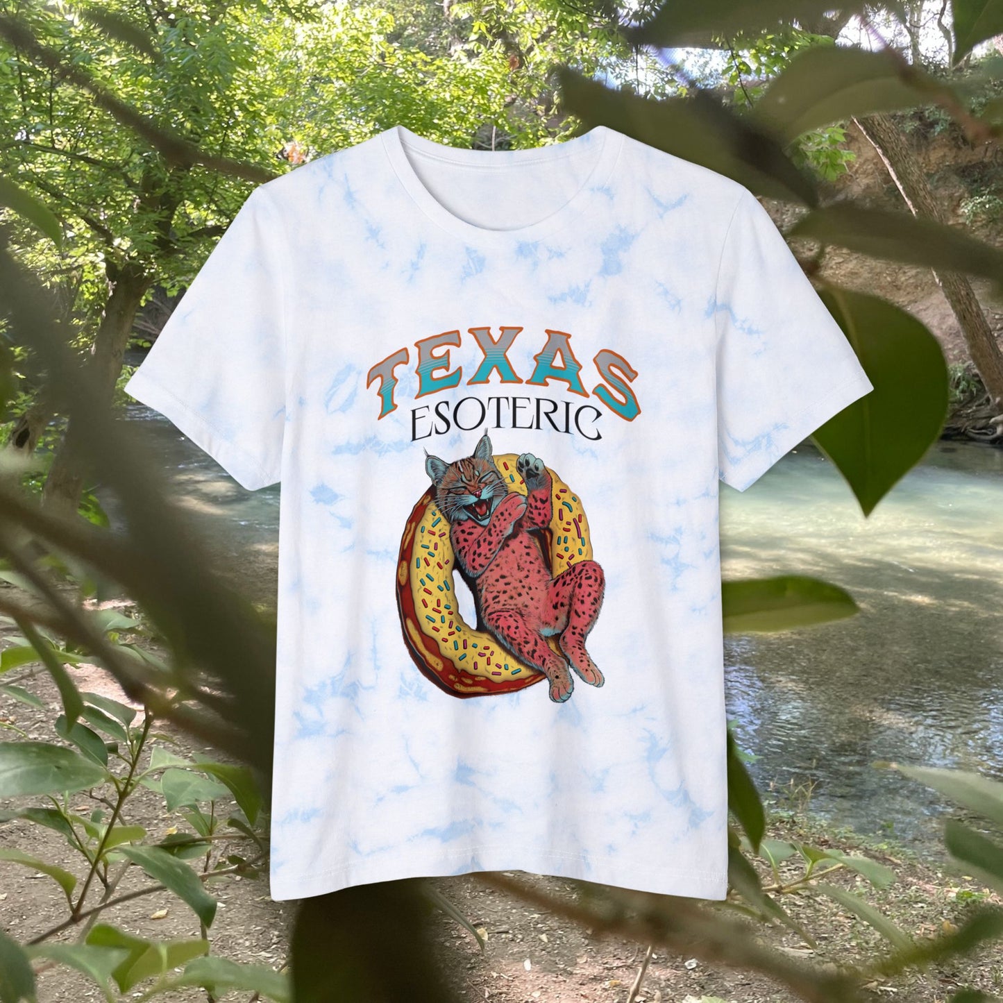 Randy the Bobcat - “Life in the Sweet Spot” Tie-Dyed T-Shirt