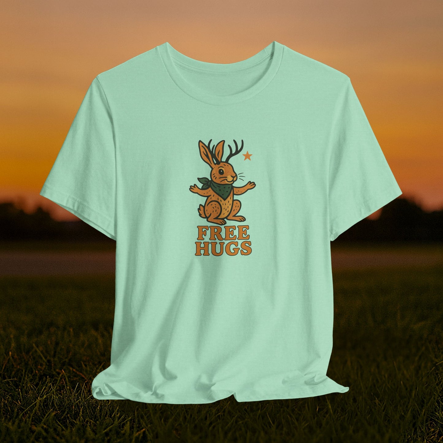 “Free Hugs - Jackalope" Tee