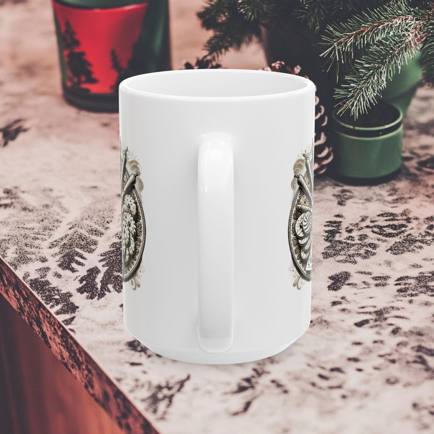 “Thank You, Santa Claus” Ceramic Mug