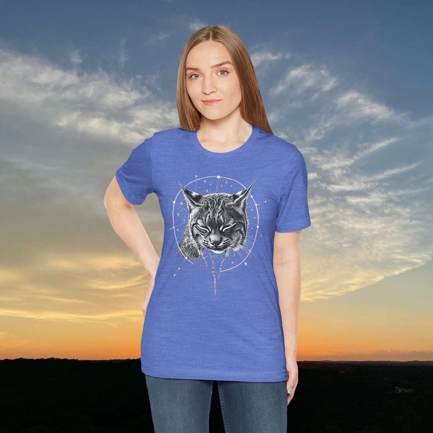 “Zen Celestial Bobcat” Tee