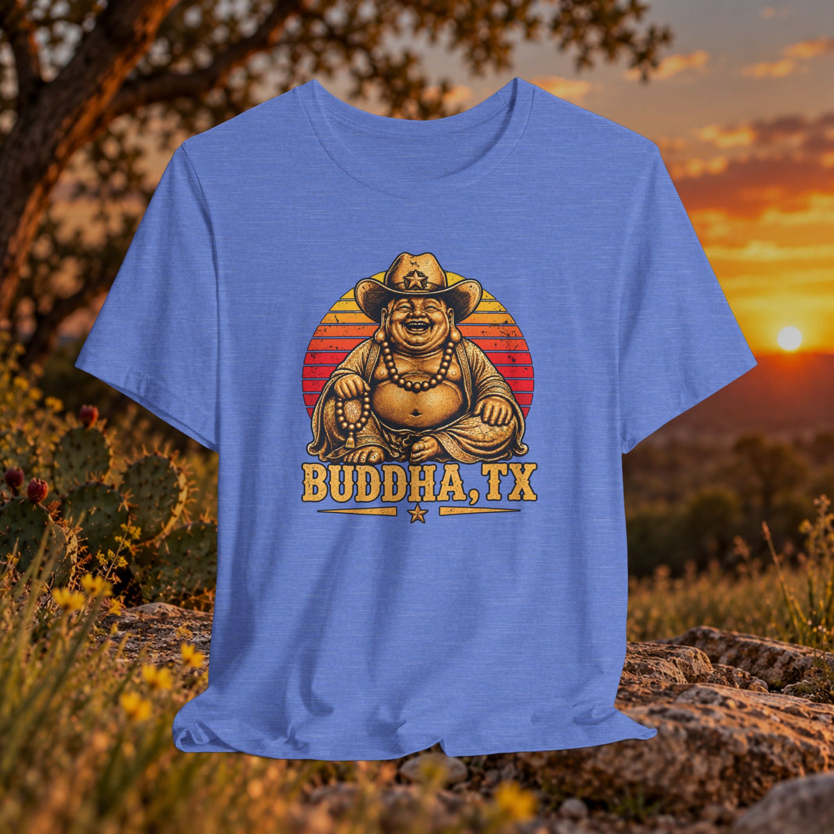 “Buddha, TX” Tee – Clean Edition