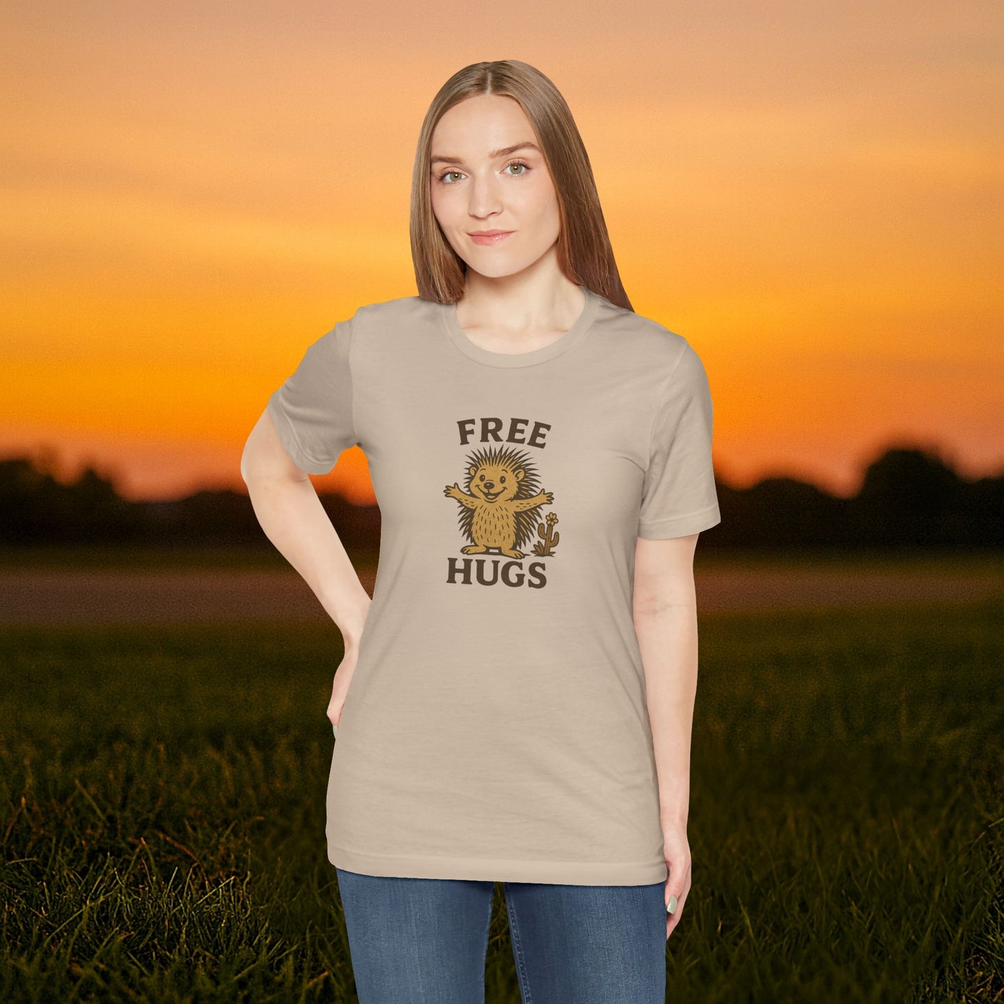 “Free Hugs - Porcupine" Tee