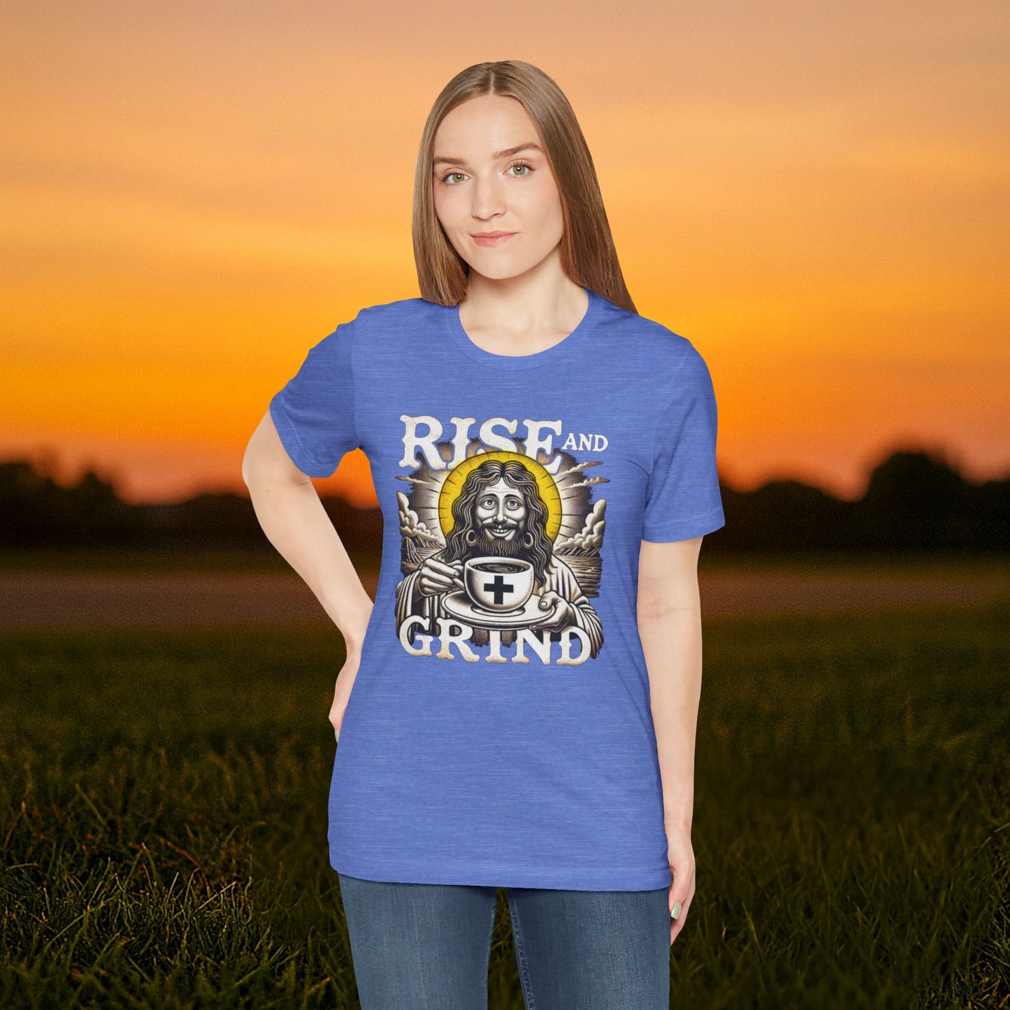 “Rise and Grind" Tee