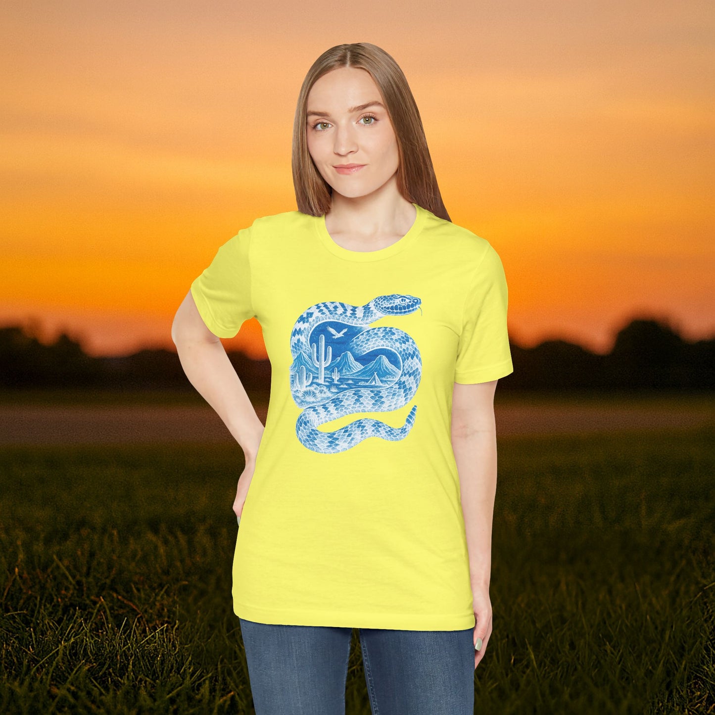 “Desert Rattler Inverted” Tee