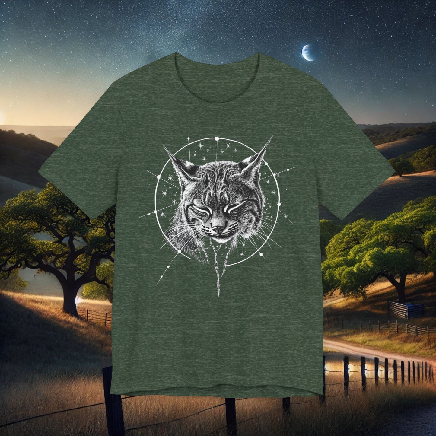 “Celestial Bobcat” Tee