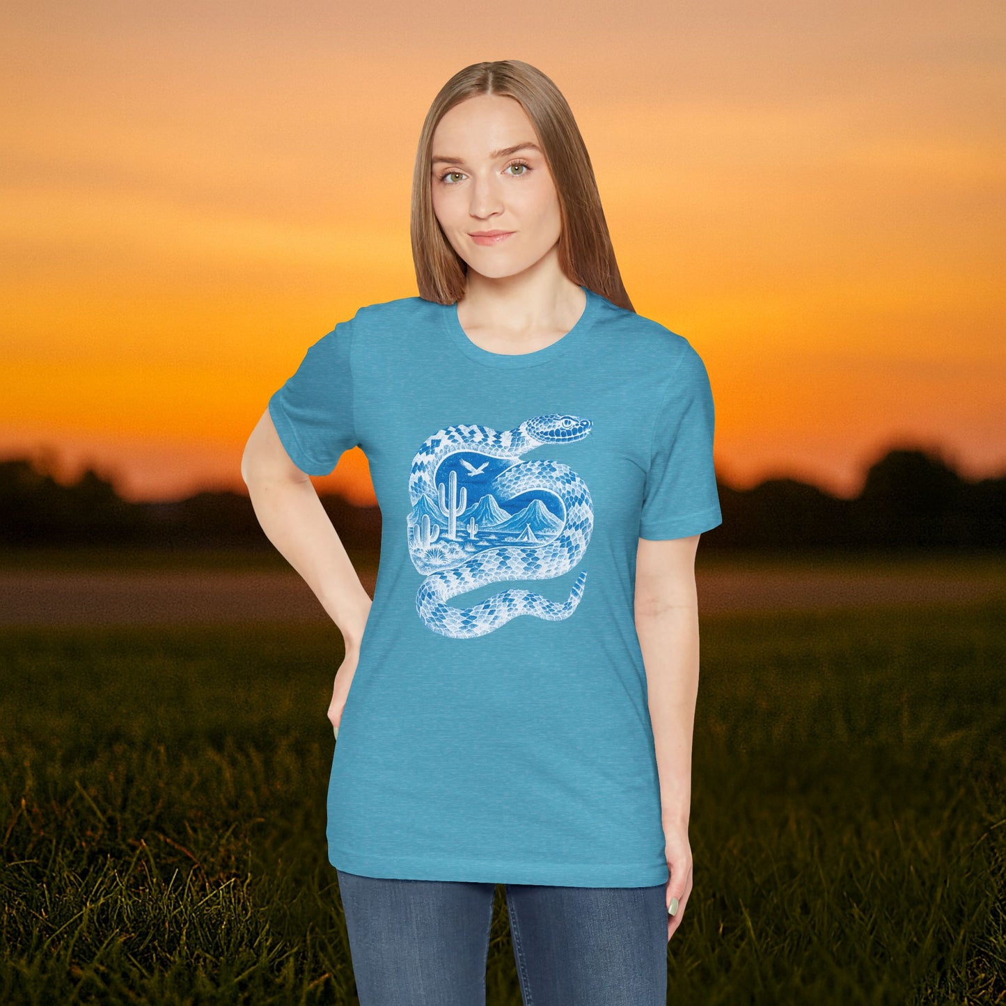 “Desert Rattler Inverted” Tee