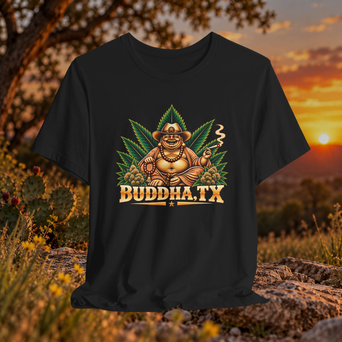 “Buddha, TX” Tee | Holy Smoke Edition