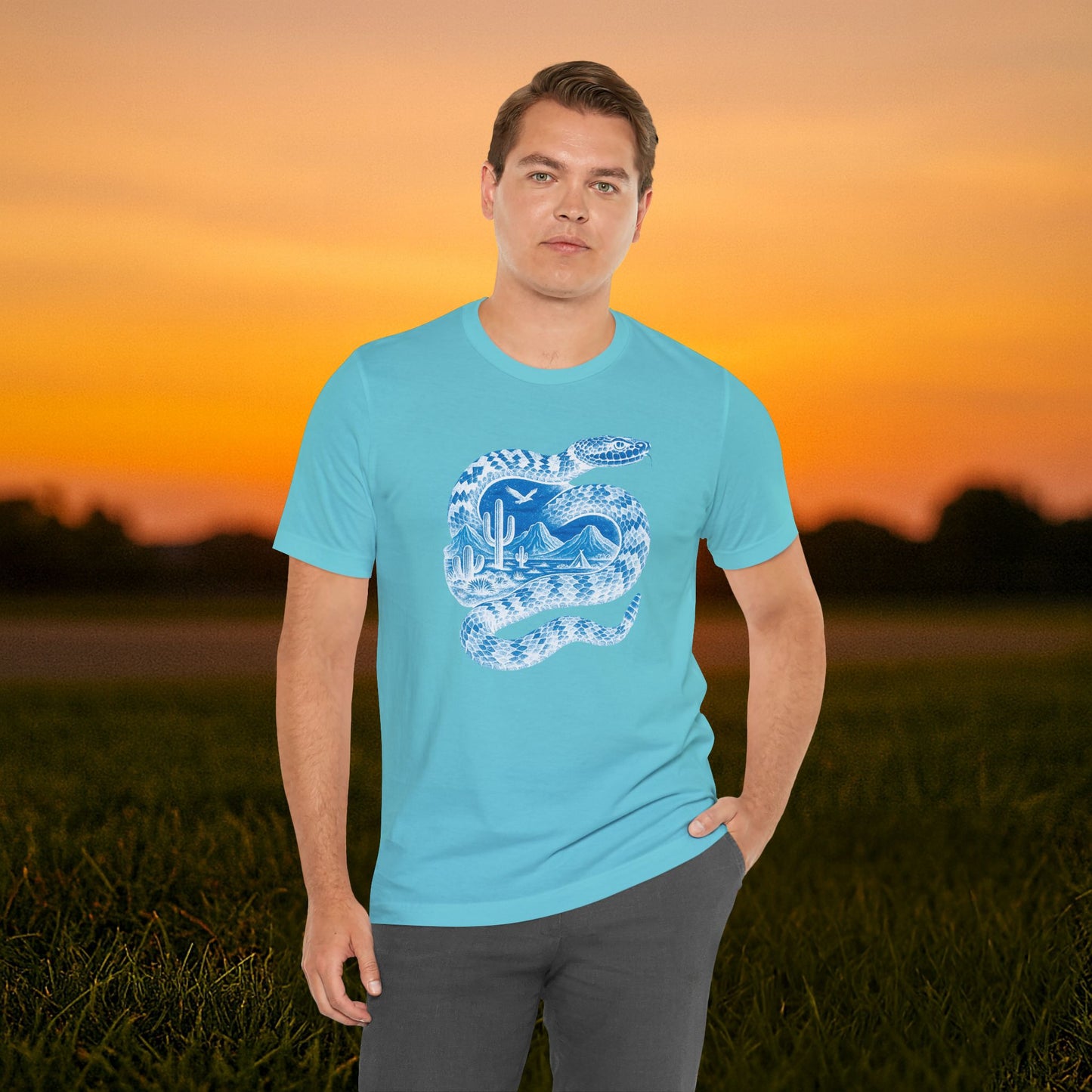“Desert Rattler Inverted” Tee