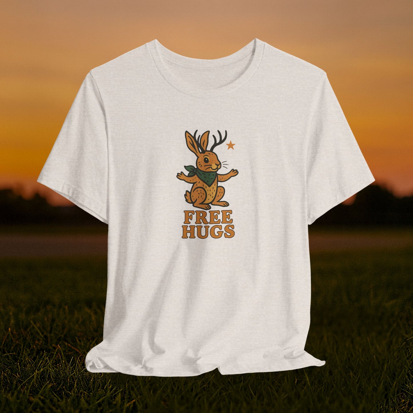 “Free Hugs - Jackalope" Tee