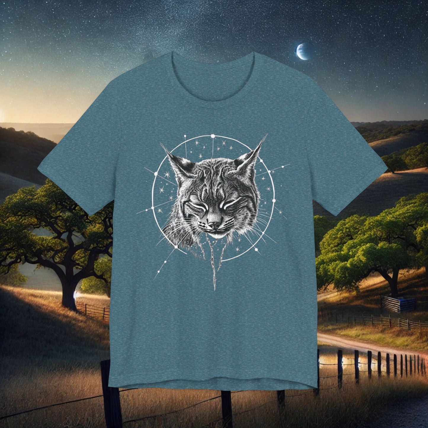 “Celestial Bobcat” Tee