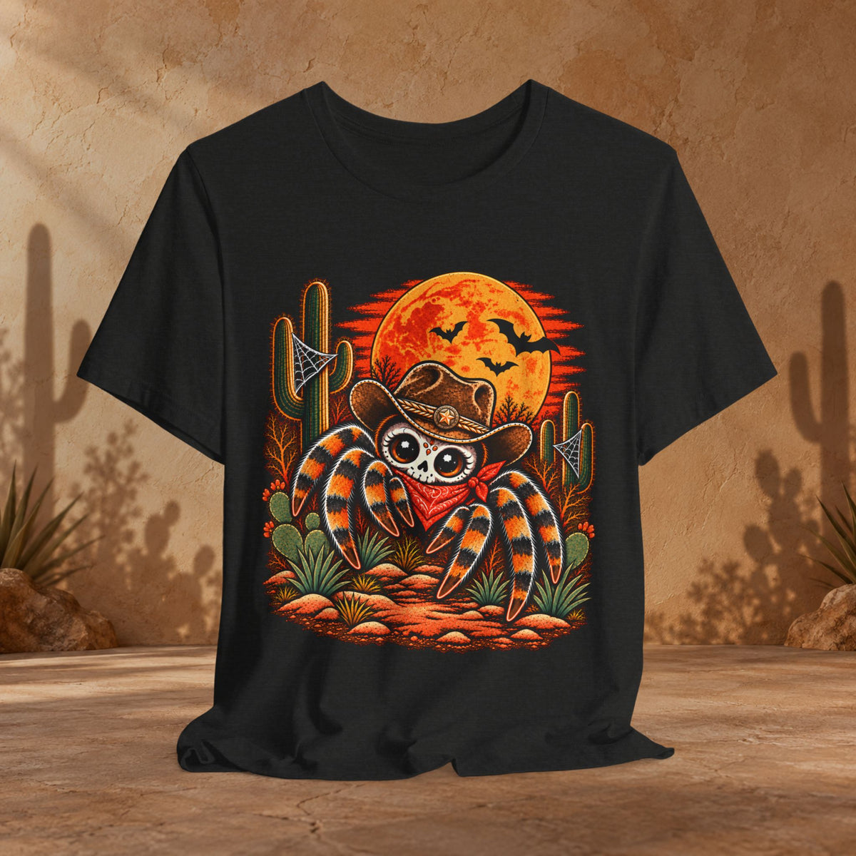 “Desert Moon Cowboy Spider” Tee