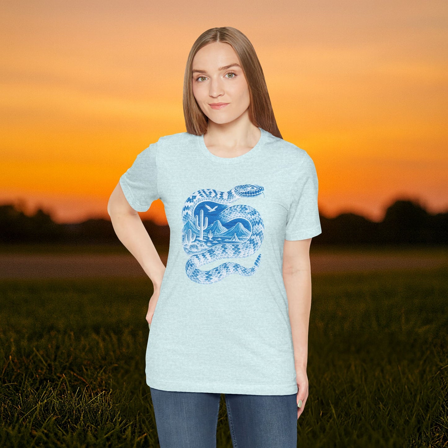 “Desert Rattler Inverted” Tee