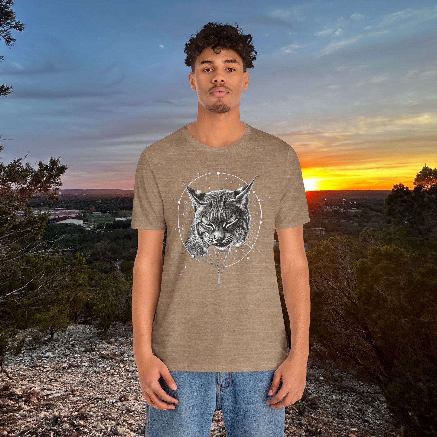 “Celestial Bobcat” Tee