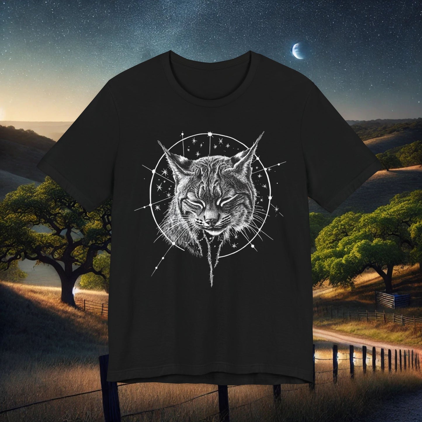 “Celestial Bobcat” Tee