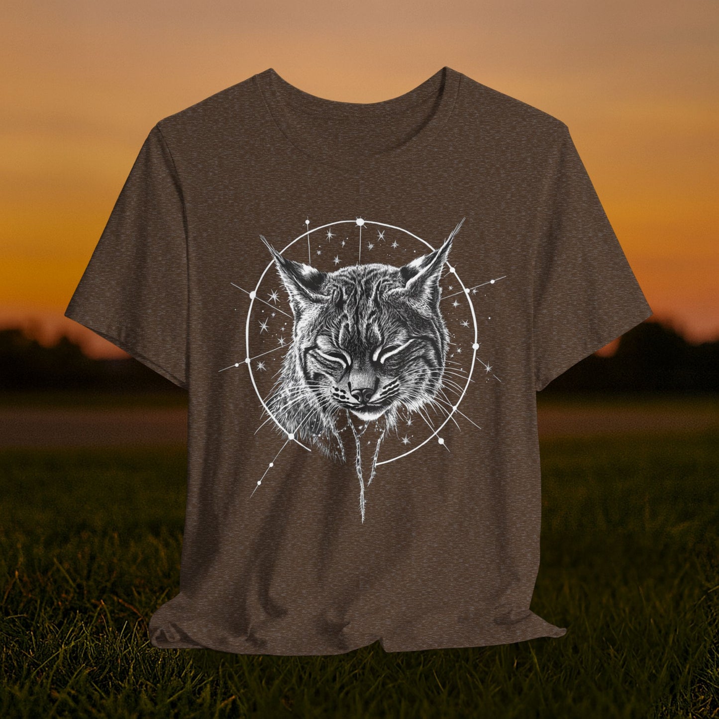 “Zen Celestial Bobcat” Tee