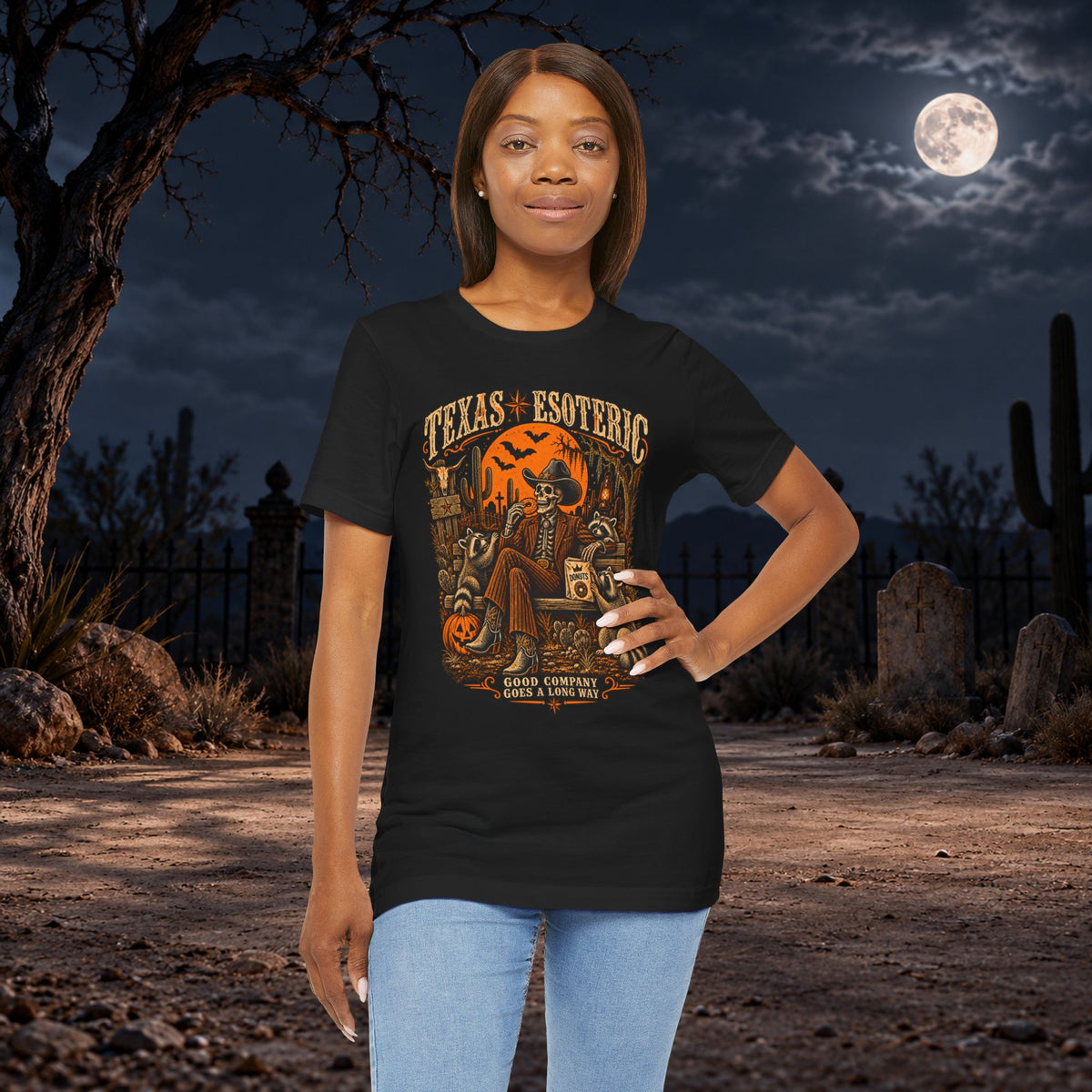 “Good Company Goes a Long Way” Tee | Texas Esoteric Edition