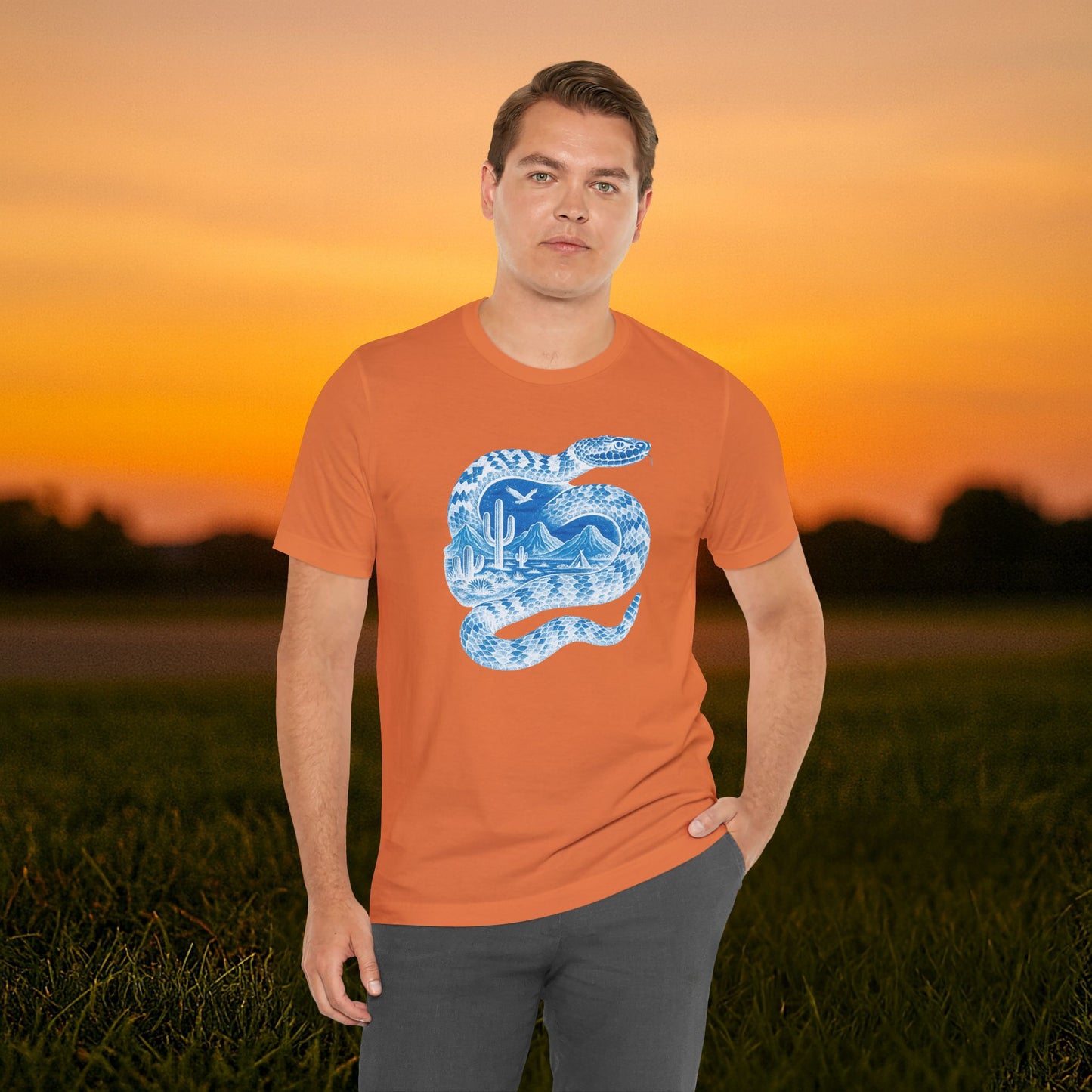 “Desert Rattler Inverted” Tee