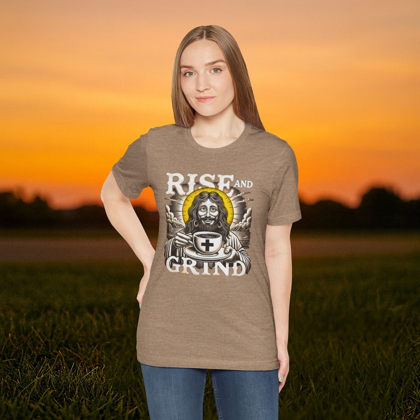 “Rise and Grind" Tee