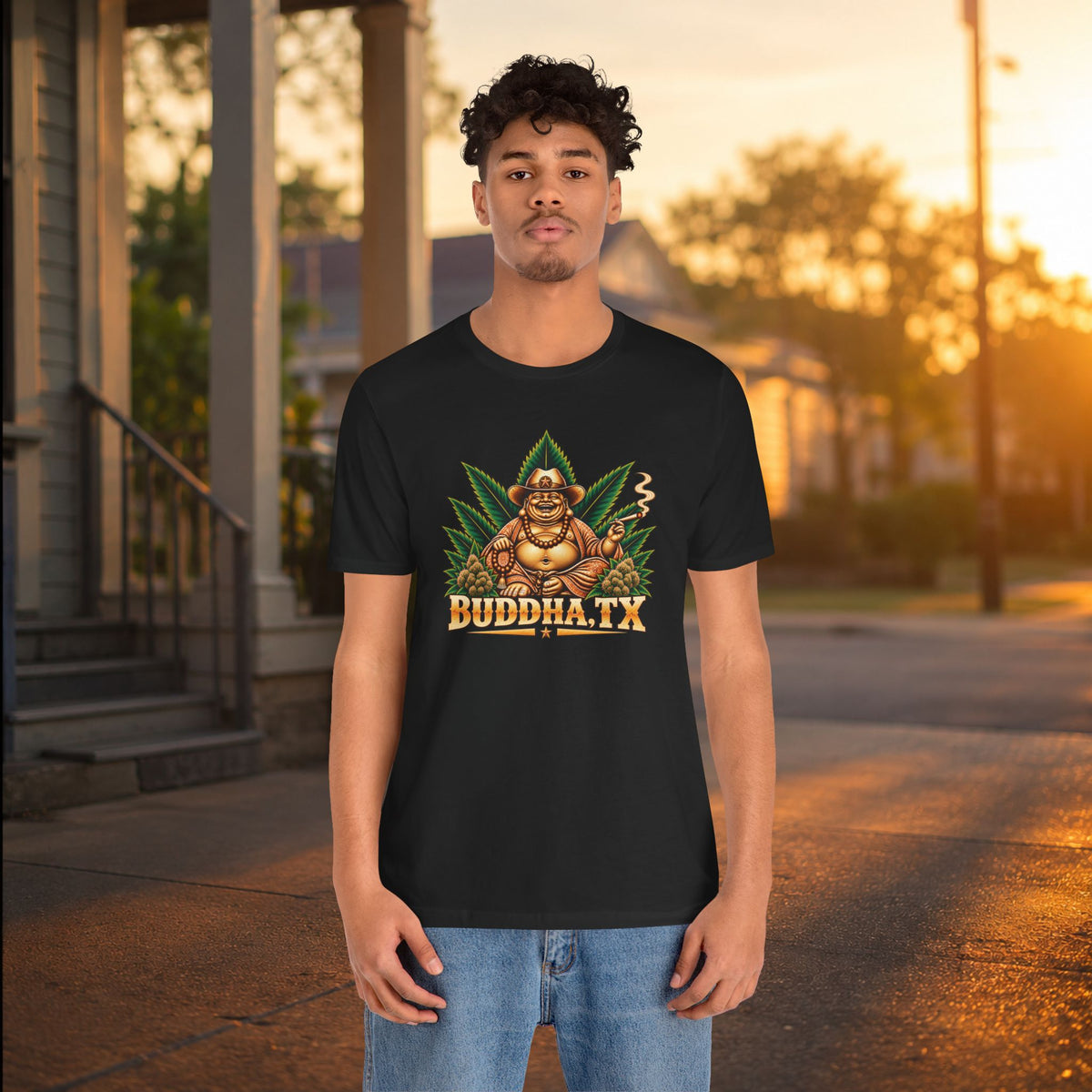 “Buddha, TX” Tee | Holy Smoke Edition
