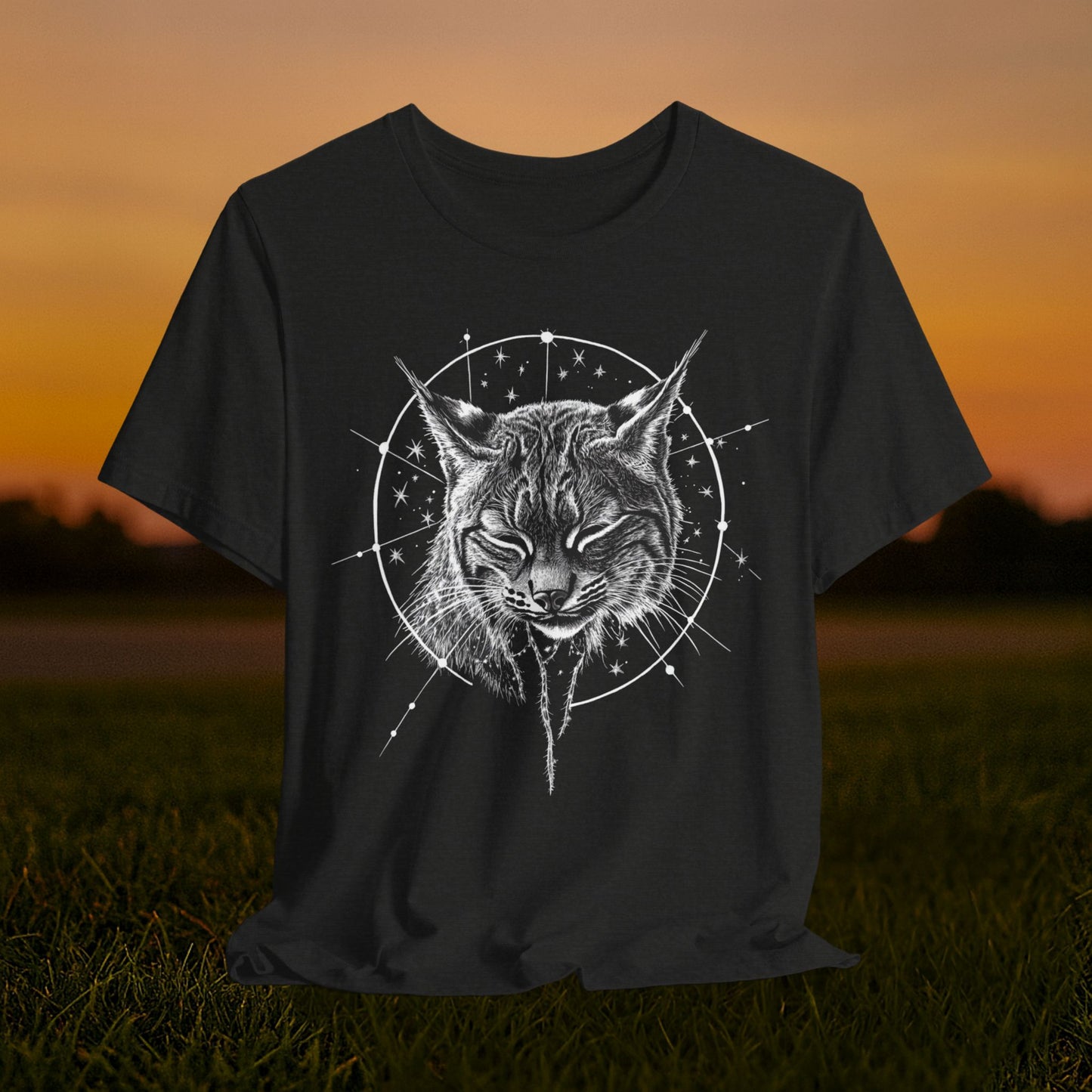 “Zen Celestial Bobcat” Tee