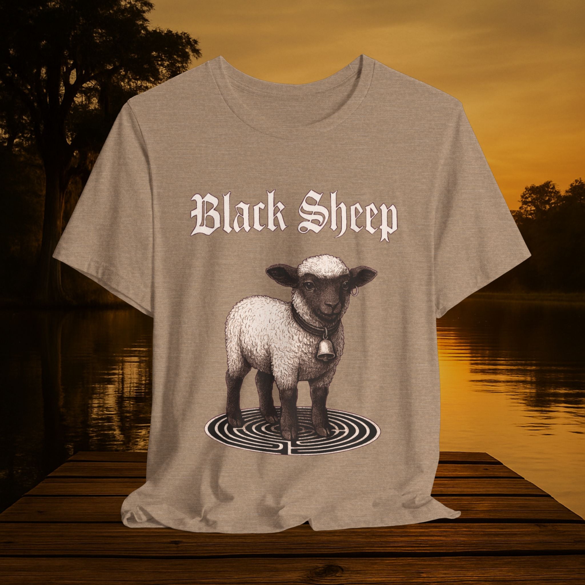 DimMoire Beloved sheep ロンT BLACK Black Sheep TYP Sweatshirt – Club Black Sheep