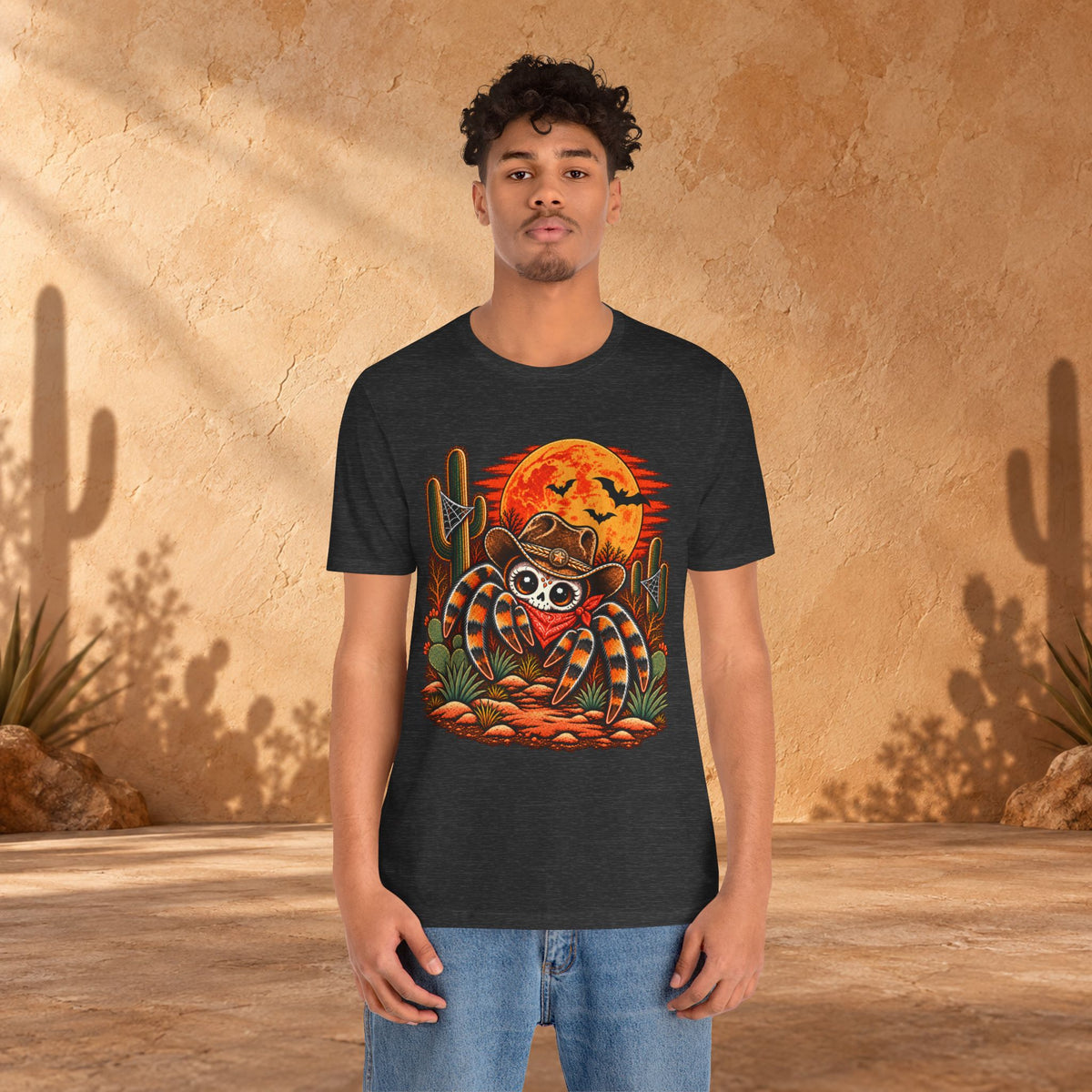 “Desert Moon Cowboy Spider” Tee