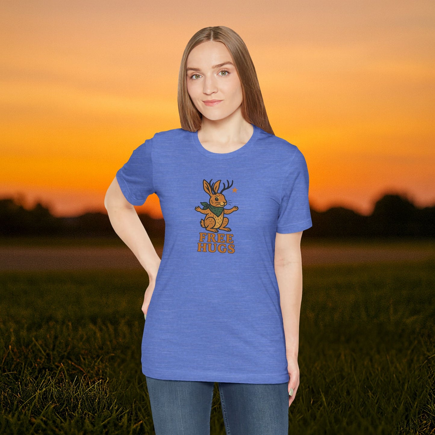 “Free Hugs - Jackalope" Tee