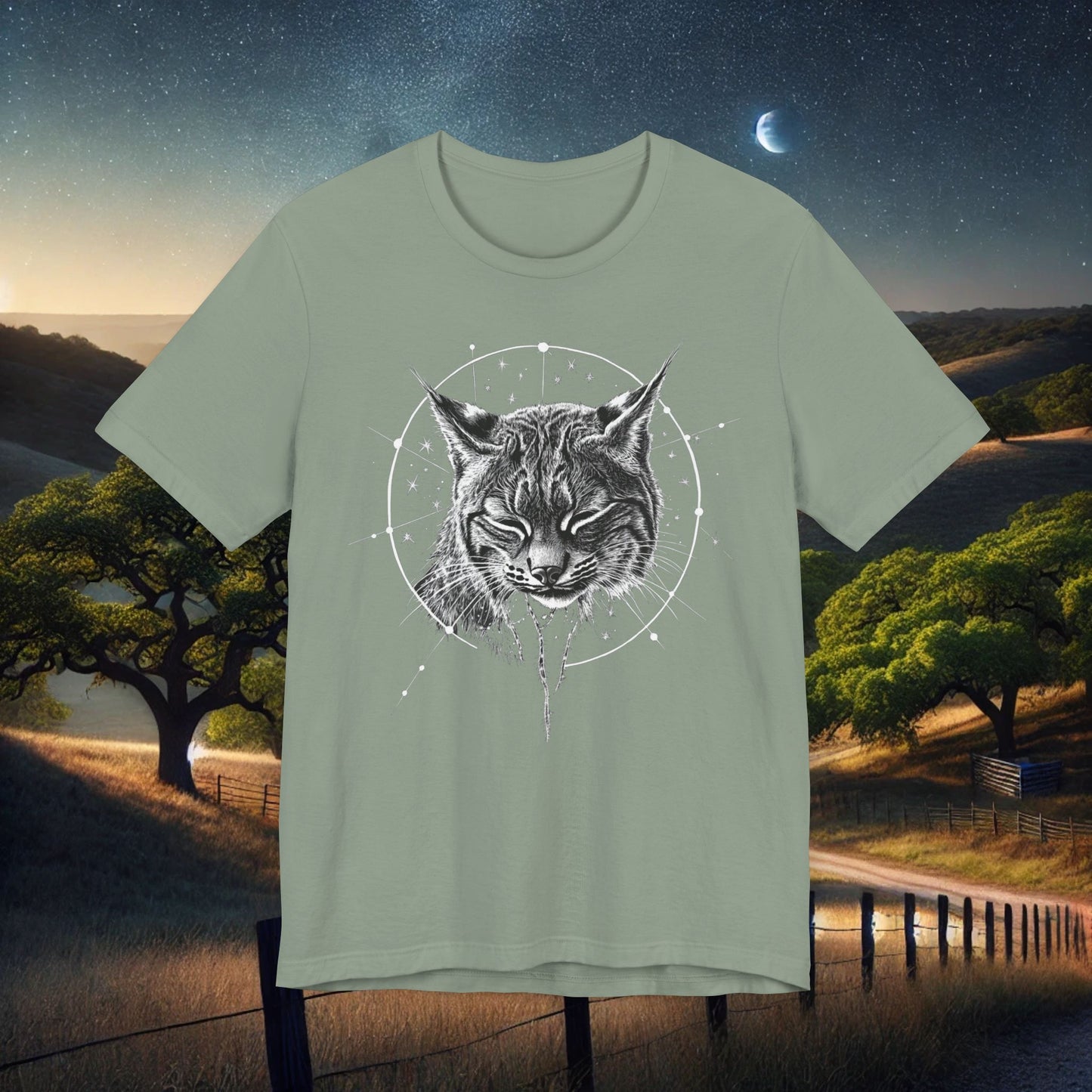 “Celestial Bobcat” Tee