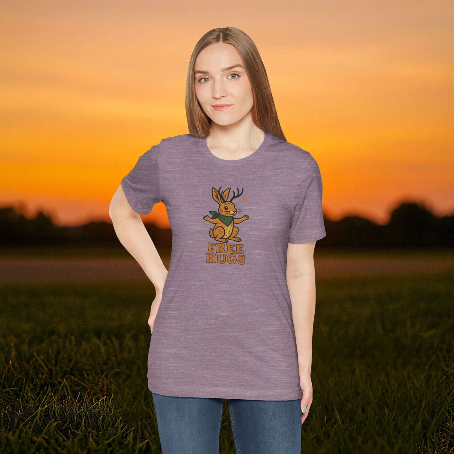 “Free Hugs - Jackalope" Tee