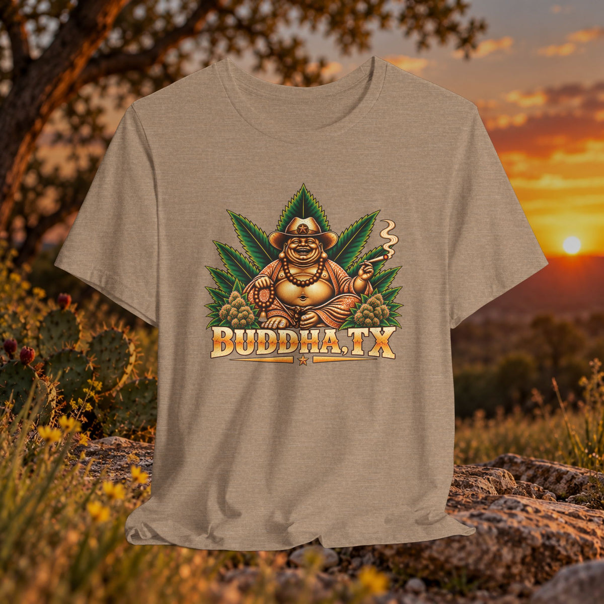 “Buddha, TX” Tee | Holy Smoke Edition