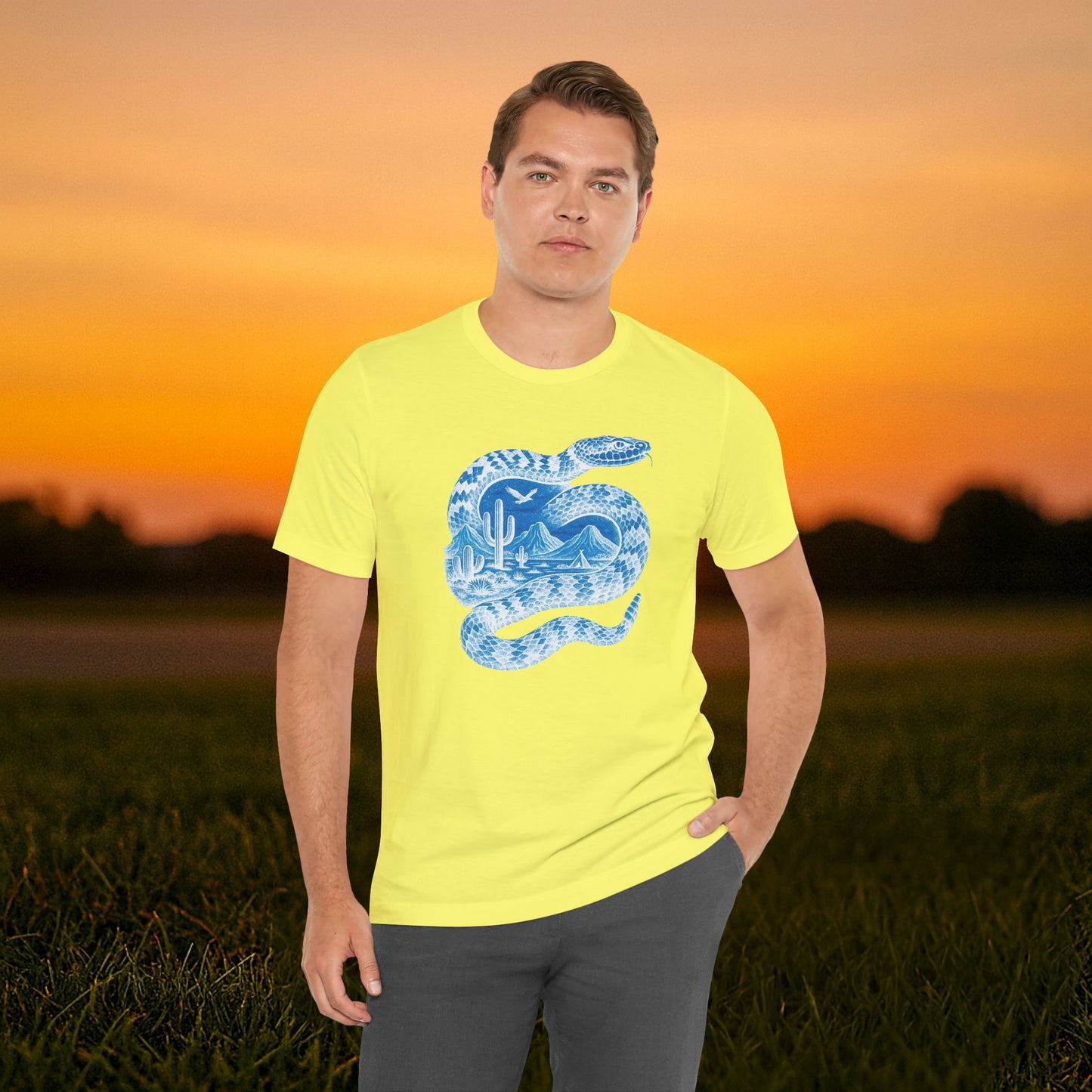 “Desert Rattler Inverted” Tee
