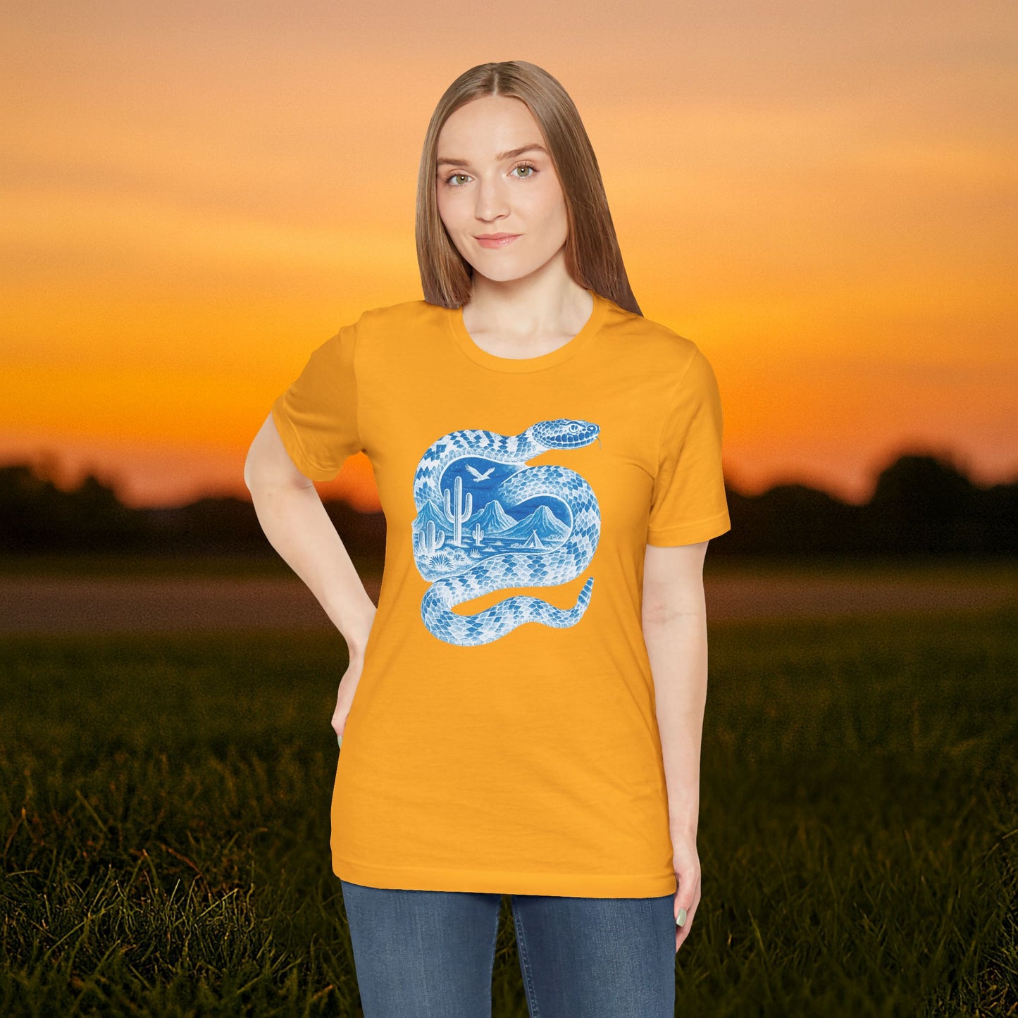 “Desert Rattler Inverted” Tee